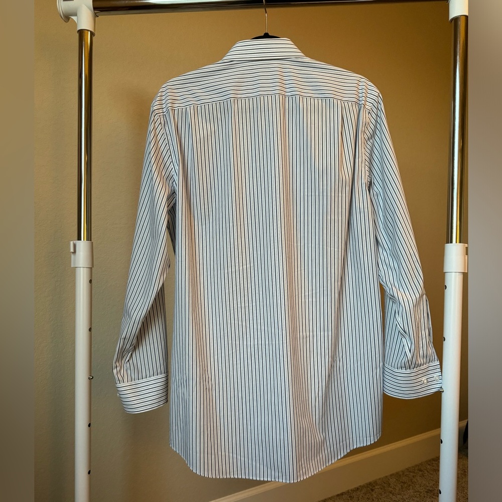 Amazon Essentials Slim Stripe Button-up - Picture 4 of 5